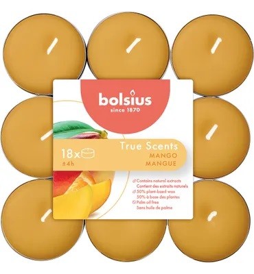 Bolsius geurtheelicht Mango