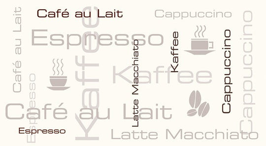 Coffeebar candle cover