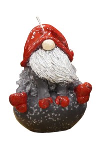 Figuurkaars kabouter op bal