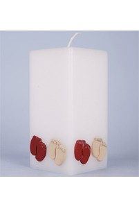 Geboorte kaars met voetjes