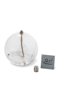 Glazen olielamp ø 8 cm