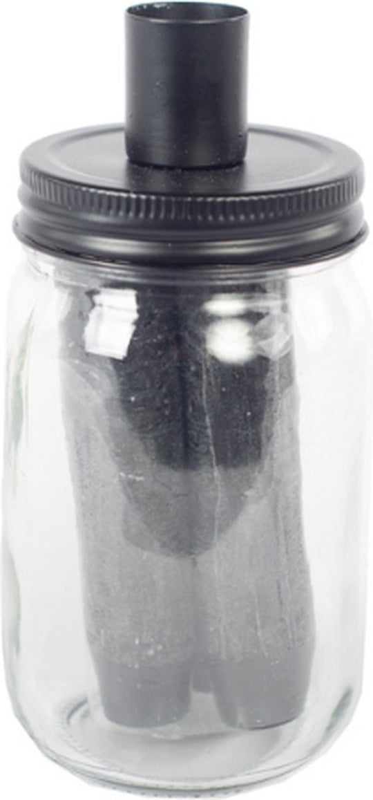 Home Society Jar Mason Grijs