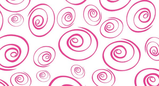 Pink Circle candlecover