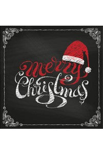 Servetten 'Merry Christmas Cap'