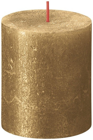 Stompkaars Bolsius goudkleur