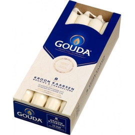Gouda kroonkaarsen ivoor