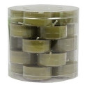 waxinelichten olijfgroen