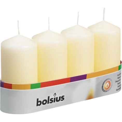 Bolsius stompkaars ivoor