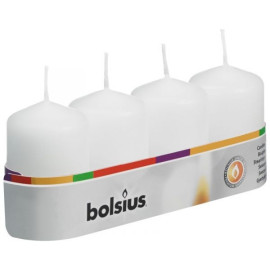 Bolsius stompkaars wit