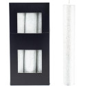 Home society xl kaarsen zilver