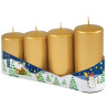adventkaars goudkleurig