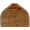 houten bloemenvaas