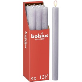 Bolsius rustieke kaarsen  lavendel
