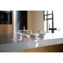Glazen olielamp ovaal ø 18 cm