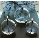 Glazen olielamp  ø 9 cm