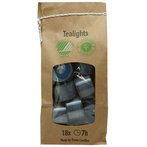 Geurloze theelichten 'Donker blauw' Geurloze theelichten 'Donker blauw'