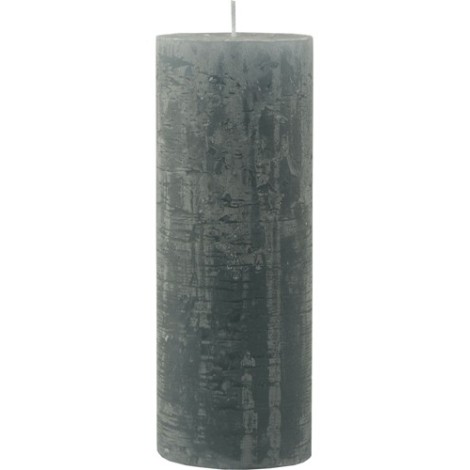 Rustieke kaars groen