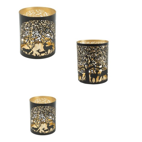 Waxinelichthouders rendier