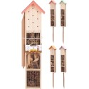 Insectenhotel op een stok