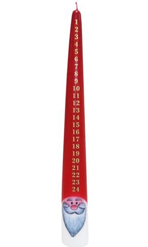 Adventskalender kaars