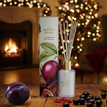 Ashleigh & Burwood Velvet Plum & Oud geurstokjes