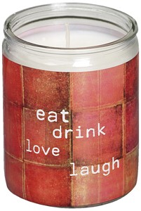 Bolsius Star Light 'Word Art Red'