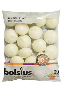 Bolsius drijfkaarsen ivoor