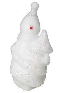 Figuurkaars sneeuwpop