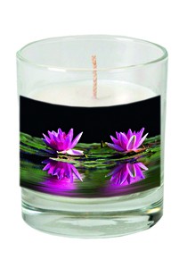 Gevuld glas met 'Waterlelie'