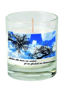 Gevuld glas met 'Wolken'