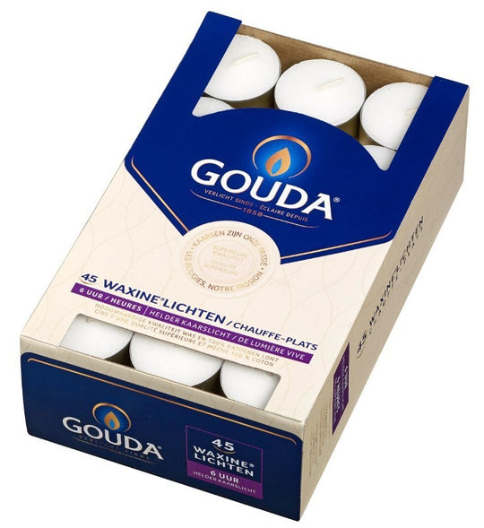 Gouda waxinelichten 6 uur