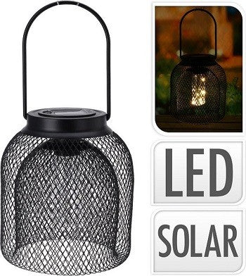 Hanglamp zwart met ledverlichting
