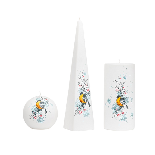 Kaarsenset met vogels