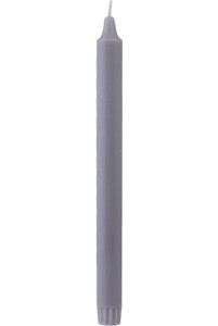 Kroonkaars grijs 8 stuks stearine