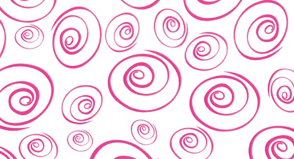 Pink Circle candlecover