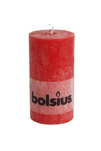 Rustieke kaars 'Rood' 15/70