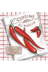 Servetten 'Red Peppers'