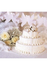 Servetten 'Wedding cake"