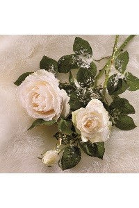 Servetten 'Witte Rozen'
