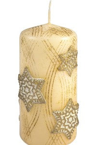 Stompkaars ivoor collectie 'Christmas Star'