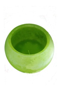 Waxbowl "Limoengroen''